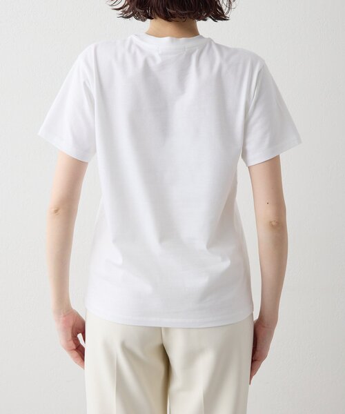 Drawing Numbers(ドローイング ナンバーズ)の「【Drawing Numbers】ボナペティプリントTシャツ(Tシャツ/カットソー・レディース・ホワイト/ブラウン・38)」の12枚目の写真