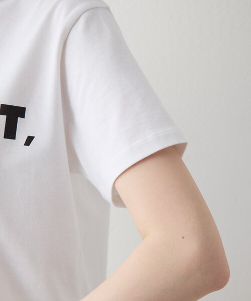 Drawing Numbers(ドローイング ナンバーズ)の「【Drawing Numbers】ボナペティプリントTシャツ(Tシャツ/カットソー・レディース・ホワイト/ブラウン・38)」の14枚目の写真