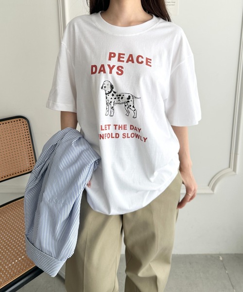 CLEA(クレア)の「グラフィック半袖Tシャツ(Tシャツ/カットソー・レディース・その他2/その他7/その他8/その他1/その他5/その他4/その他3/その他6/その他9/その他10・FREE)」の10枚目の写真