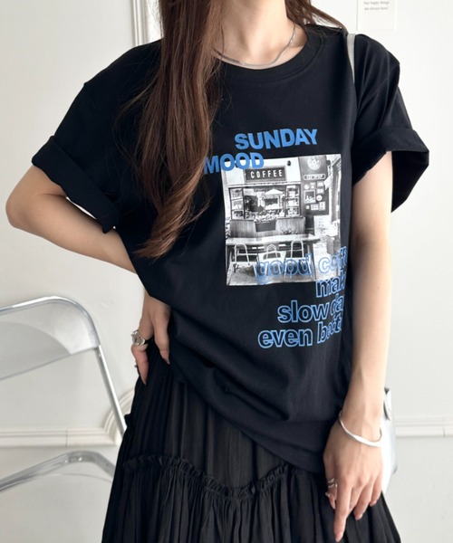 CLEA(クレア)の「グラフィック半袖Tシャツ(Tシャツ/カットソー・レディース・その他2/その他7/その他8/その他1/その他5/その他4/その他3/その他6/その他9/その他10・FREE)」の17枚目の写真