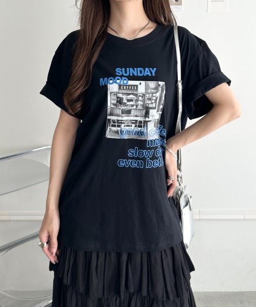 CLEA(クレア)の「グラフィック半袖Tシャツ(Tシャツ/カットソー・レディース・その他2/その他7/その他8/その他1/その他5/その他4/その他3/その他6/その他9/その他10・FREE)」の22枚目の写真