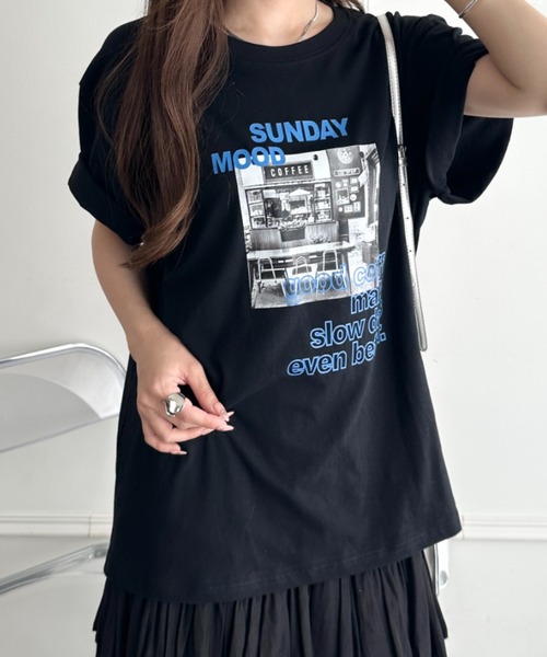 CLEA(クレア)の「グラフィック半袖Tシャツ(Tシャツ/カットソー・レディース・その他2/その他7/その他8/その他1/その他5/その他4/その他3/その他6/その他9/その他10・FREE)」の18枚目の写真