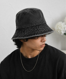 neos（ネオス）の「【neos】ヴィンテージウォッシュ デニム バケットハット / ケミカルウォッシュ バケハ メンズ レディース ユニセックス（ハット）」