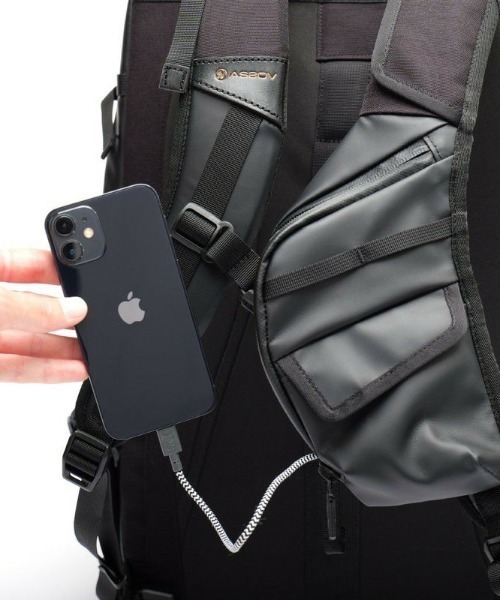 AS2OV（アッソブ）の「【AS2OV/アッソブ】 BLEISURE DAY PACK / バックパックデイパック（バックパック/リュック・メンズ・ブラック・FREE）」の19枚目の写真