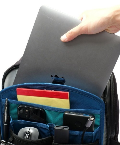 AS2OV（アッソブ）の「【AS2OV/アッソブ】 BLEISURE DAY PACK / バックパックデイパック（バックパック/リュック・メンズ・ブラック・FREE）」の11枚目の写真