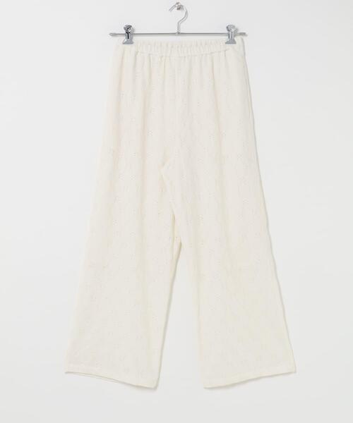 ITEMS URBANRESEARCH（アイテムズ アーバンリサーチ）の「ストレッチレースイージーパンツ（その他パンツ・レディース・ブラウン/ブラック/ホワイト系その他・FREE）」の18枚目の写真