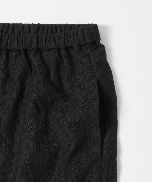 ITEMS URBANRESEARCH（アイテムズ アーバンリサーチ）の「ストレッチレースイージーパンツ（その他パンツ・レディース・ブラウン/ブラック/ホワイト系その他・FREE）」の9枚目の写真