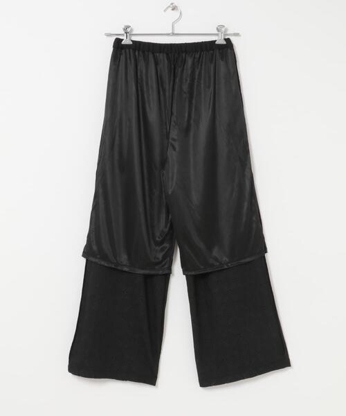 ITEMS URBANRESEARCH（アイテムズ アーバンリサーチ）の「ストレッチレースイージーパンツ（その他パンツ・レディース・ブラウン/ブラック/ホワイト系その他・FREE）」の11枚目の写真