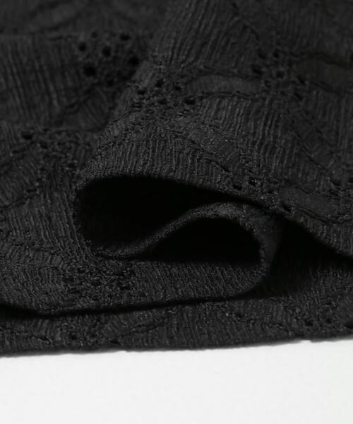 ITEMS URBANRESEARCH（アイテムズ アーバンリサーチ）の「ストレッチレースイージーパンツ（その他パンツ・レディース・ブラウン/ブラック/ホワイト系その他・FREE）」の12枚目の写真
