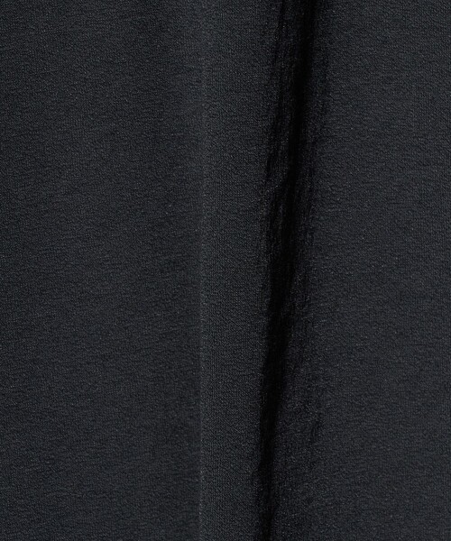 6(ロク)の「<6(ROKU)>コットンナイロン ショルダー ステッチ Tシャツ(Tシャツ/カットソー・レディース・ダークグレー/レッド・FREE)」の8枚目の写真