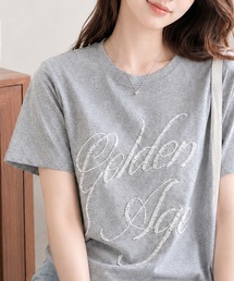 ビーズロゴTシャツ