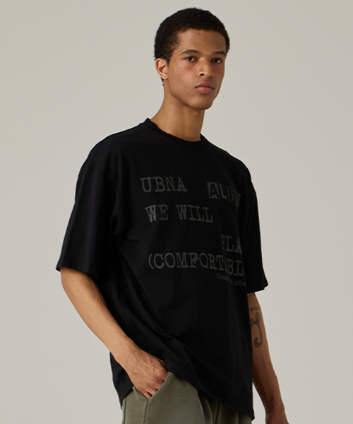 URBANAGE(アーバンエイジ)の「ALIVE オーバー半袖ブラック(Tシャツ/カットソー・レディース・その他・MEDIUM/LARGE)」の22枚目の写真