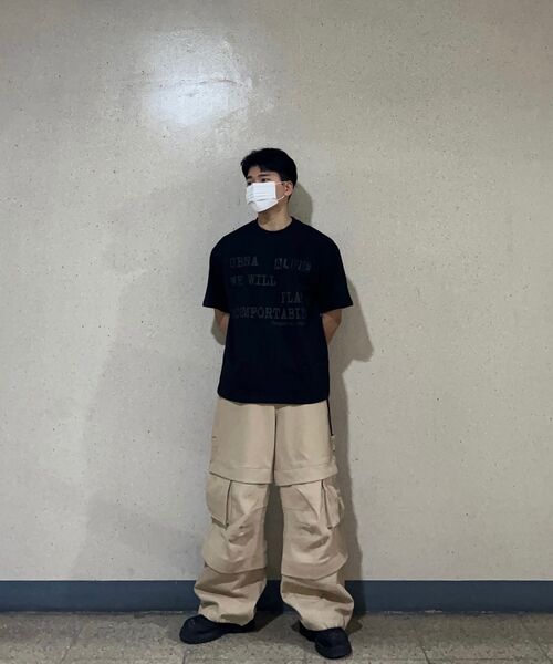 URBANAGE(アーバンエイジ)の「ALIVE オーバー半袖ブラック(Tシャツ/カットソー・レディース・その他・MEDIUM/LARGE)」の2枚目の写真