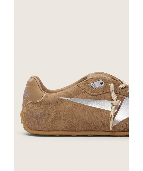 GOLDEN GOOSE(ゴールデングース)の「Marathon Speed レディース スエードアッパー(タバコ)&シルバースター(スニーカー・レディース・ブラウン・38/39/35/36/37)」の3枚目の写真