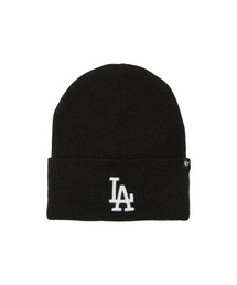 フォーティーセブン【’47】- ロサンゼルスドジャース キャップ【 Los Angeles Dodgers CUFF KNIT Haymaker BLACK 14858225 47A B-HYMKR12ACE-BKO】