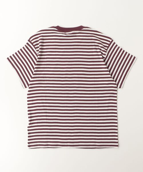 MAX&Co.(マックス アンド コー)の「Max&Co.(マックスアンドコー)Kids & Junior ブランドロゴ半袖ボーダーTシャツカットソー(Tシャツ/カットソー・キッズ・ホワイト×レッド/レッド・12Y/16Y/14Y)」の7枚目の写真