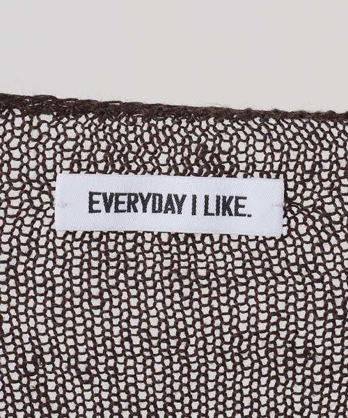 EVERYDAY I LIKE.(エヴリディアイライク)の「*LINO シアープルオーバー(ニット/セーター・レディース・ブラウン・FREE)」の12枚目の写真