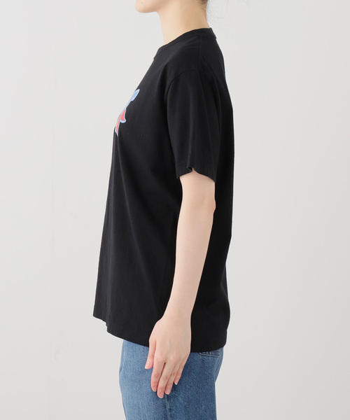 BALMYDAY'S（バルミーデイズ）の「BALMYDAYS/バルミーデイズ SLOBE別注 パワパフガールズTシャツ BAL-26SS-CS51（Tシャツ/カットソー・レディース・ブラック・FREE）」の4枚目の写真
