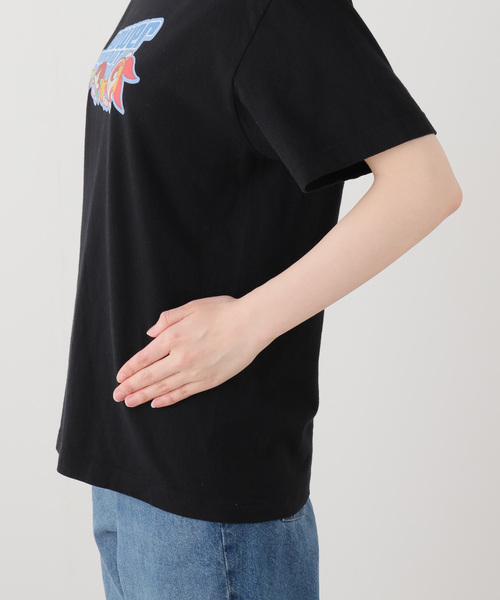 BALMYDAY'S（バルミーデイズ）の「BALMYDAYS/バルミーデイズ SLOBE別注 パワパフガールズTシャツ BAL-26SS-CS51（Tシャツ/カットソー・レディース・ブラック・FREE）」の6枚目の写真