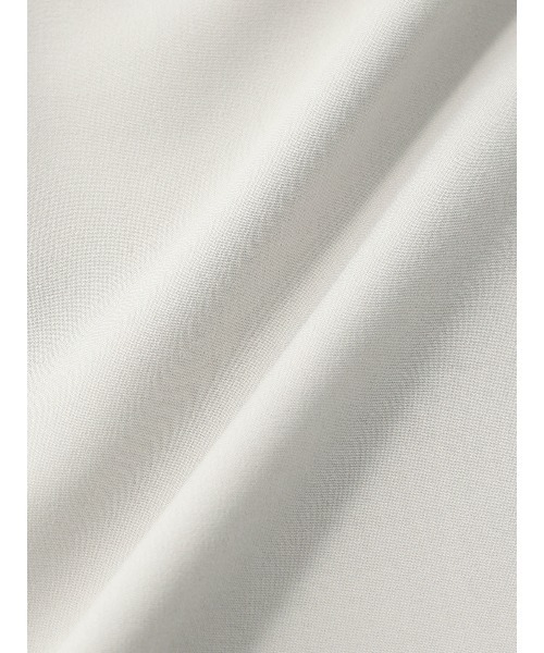 SUIT SQUARE(スーツスクエア)の「タックフレアスカート/ウォッシャブル/防シワ/吸水速乾/エアリーボイル/無地/BIYORI UP(スーツスカート・レディース・ブラック/ライトグレー・38/36/40)」の7枚目の写真