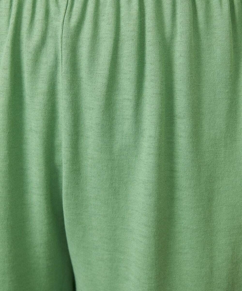 Jocomomola(ホコモモラ)の「【接触冷感】天竺フラワーレースペチコートパンツ(その他パンツ・レディース・ブラック/ネイビー/グリーン・40)」の14枚目の写真