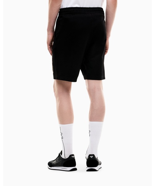 EMPORIO ARMANI EA7(エンポリオアルマーニイーエーセブン)の「<オンライン限定>【エンポリオ アルマーニ EA7】コットンジャージー ショーツ Visibility(その他パンツ・メンズ・ブラック・LARGE/X-SMALL/MEDIUM)」の6枚目の写真
