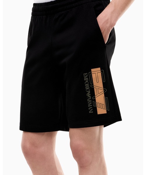 EMPORIO ARMANI EA7(エンポリオアルマーニイーエーセブン)の「<オンライン限定>【エンポリオ アルマーニ EA7】コットンジャージー ショーツ Visibility(その他パンツ・メンズ・ブラック・LARGE/X-SMALL/MEDIUM)」の5枚目の写真