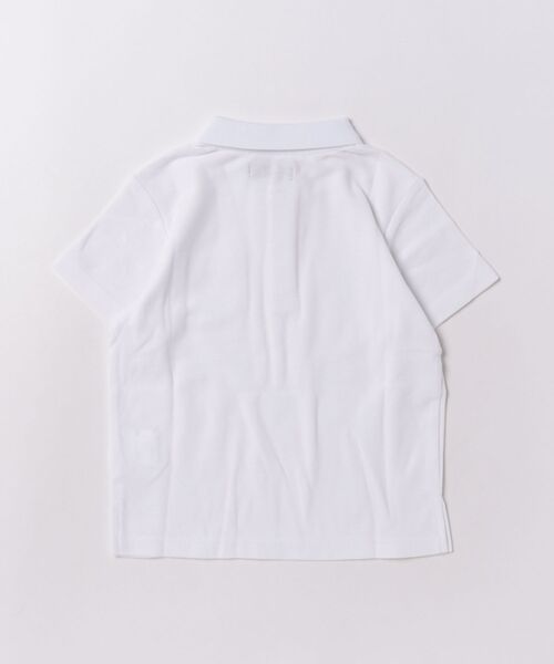 Moujonjon(ムージョンジョン)の「【WEB限定】【100~160cm】鹿の子半袖白ポロシャツ(ポロシャツ・キッズ・ホワイト・160/150/140/130/120/110/100)」の11枚目の写真