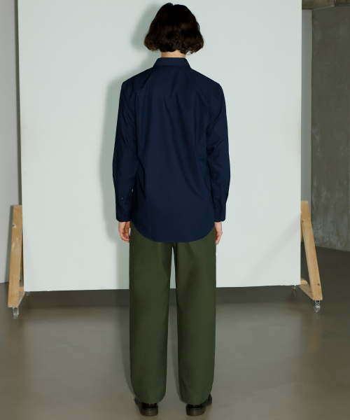 SIGNATURE（シグネチャ）の「ハーフバンディングワイドチノパンツ[カーキ]（その他パンツ・メンズ・その他・SMALL）」の11枚目の写真