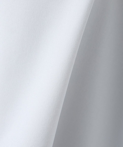 F i.n.t（フィント）の「【UVカット】ラッフルヘムUVカットオーバーシャツ/fint フィント（シャツ/ブラウス・レディース・オフホワイト/ライトグレー・FREE）」の21枚目の写真