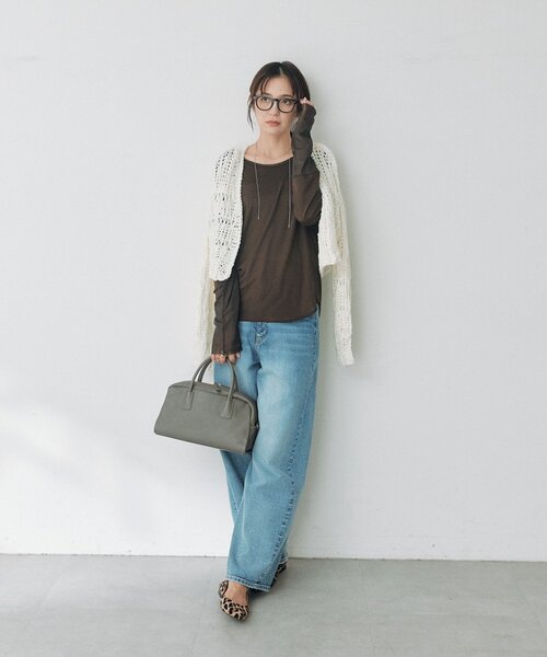 RIVE DROITE(リヴドロワ)の「【A・MONN】【2サイズ展開】フロントナローslimデニム(デニムパンツ・レディース・ブルー/ホワイト/ブラック・38/36)」の17枚目の写真