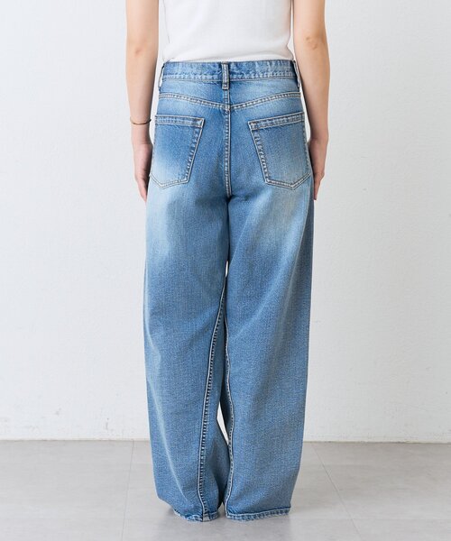 RIVE DROITE(リヴドロワ)の「【A・MONN】【2サイズ展開】フロントナローslimデニム(デニムパンツ・レディース・ブルー/ホワイト/ブラック・38/36)」の6枚目の写真
