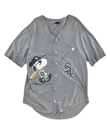 Vintage PEANUTS（ビンテージピーナッツ）の「【USED】90's “MLB Chicago White Sox / Peanuts (SNOOPY)” ベースボール ゲームシャツ USA製（シャツ/ブラウス）」