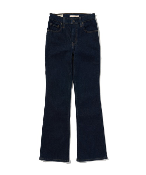 Levi's(リーバイス)の「Levi's/リーバイス 725 ハイライズ ブーツカット ダークインディゴリンス(デニムパンツ・レディース・ダークインディゴブルー・23inch/24inch/25inch/26inch/27inch/28inch)」の5枚目の写真