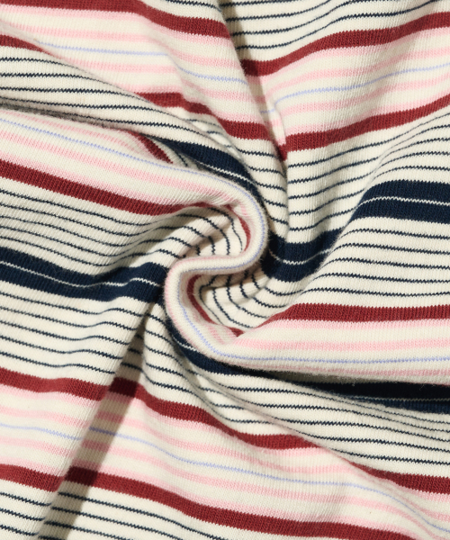 TAILOR STUDIO(テーラースタジオ)の「レトロマルチストライプロングスリーブ(レッド)(Tシャツ/カットソー・レディース・その他・FREE)」の6枚目の写真