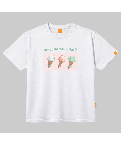 LLAMO(エラモ)の「アイスコン3 半袖Tシャツ 男女共用 ビッグサイズ S 4XL(Tシャツ/カットソー・レディース・ホワイト/ブラック/ベージュ/ピンク/ダークインディゴブルー・SMALL/MEDIUM/LARGE/X-LARGE/2XL/4XL/3XL)」の2枚目の写真