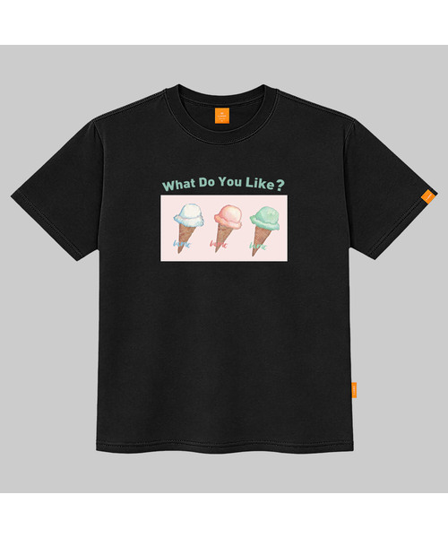 LLAMO(エラモ)の「アイスコン3 半袖Tシャツ 男女共用 ビッグサイズ S 4XL(Tシャツ/カットソー・レディース・ホワイト/ブラック/ベージュ/ピンク/ダークインディゴブルー・SMALL/MEDIUM/LARGE/X-LARGE/2XL/4XL/3XL)」の3枚目の写真