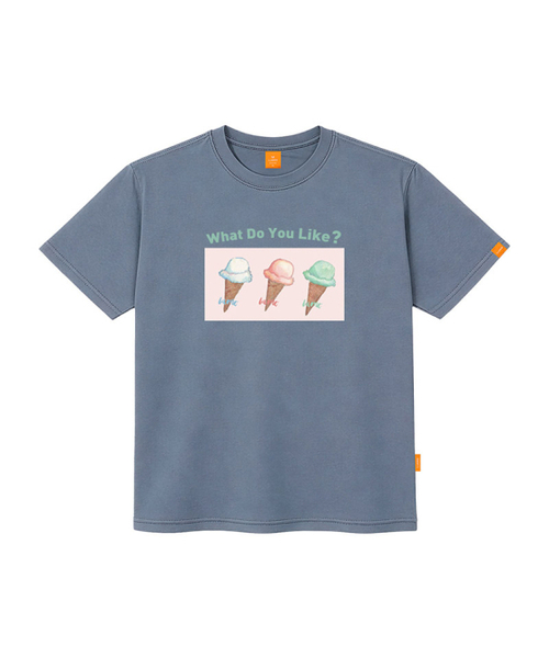 LLAMO(エラモ)の「アイスコン3 半袖Tシャツ 男女共用 ビッグサイズ S 4XL(Tシャツ/カットソー・レディース・ホワイト/ブラック/ベージュ/ピンク/ダークインディゴブルー・SMALL/MEDIUM/LARGE/X-LARGE/2XL/4XL/3XL)」の8枚目の写真
