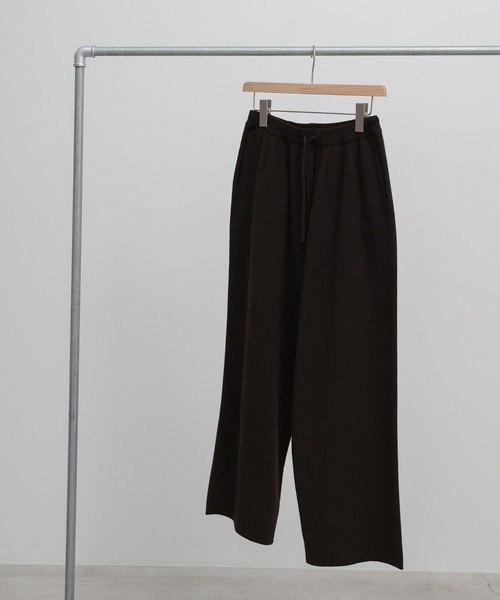 select MOCA by son(セレクトモカバイソン)の「【アンチピリング】カーブニットパンツ【by SON】(その他パンツ・レディース・ブラウン/ブラック/アイボリー・LARGE/MEDIUM)」の22枚目の写真
