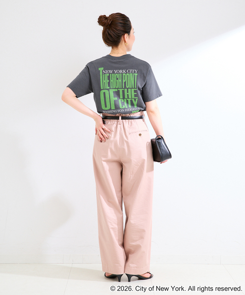 GOOD ROCK SPEED(グッドロックスピード)の「GOOD ROCK SPEED / グッドロックスピード NYC Tshirts 1(Tシャツ/カットソー・レディース・ピンク/ホワイト/チャコールグレー/ブルー・FREE)」の7枚目の写真