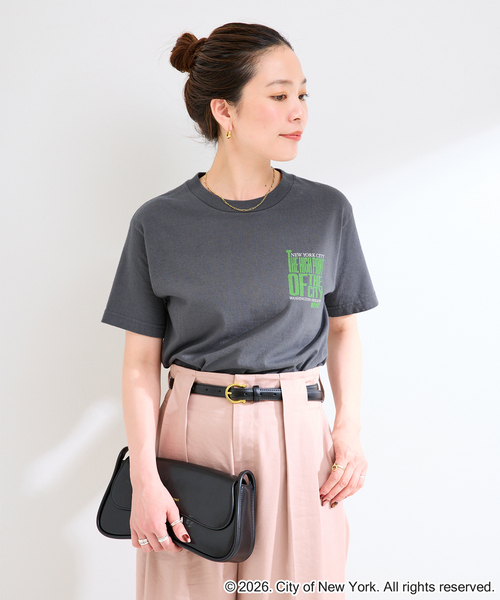 GOOD ROCK SPEED(グッドロックスピード)の「GOOD ROCK SPEED / グッドロックスピード NYC Tshirts 1(Tシャツ/カットソー・レディース・ピンク/ホワイト/チャコールグレー/ブルー・FREE)」の8枚目の写真