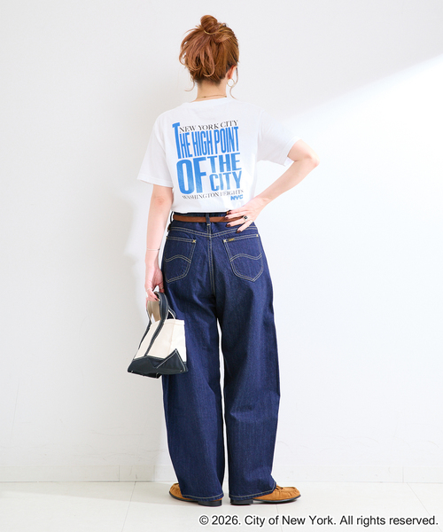 GOOD ROCK SPEED(グッドロックスピード)の「GOOD ROCK SPEED / グッドロックスピード NYC Tshirts 1(Tシャツ/カットソー・レディース・ピンク/ホワイト/チャコールグレー/ブルー・FREE)」の13枚目の写真