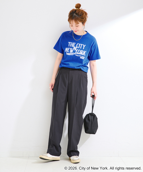 GOOD ROCK SPEED(グッドロックスピード)の「GOOD ROCK SPEED / グッドロックスピード NYC Tshirts 1(Tシャツ/カットソー・レディース・ピンク/ホワイト/チャコールグレー/ブルー・FREE)」の17枚目の写真