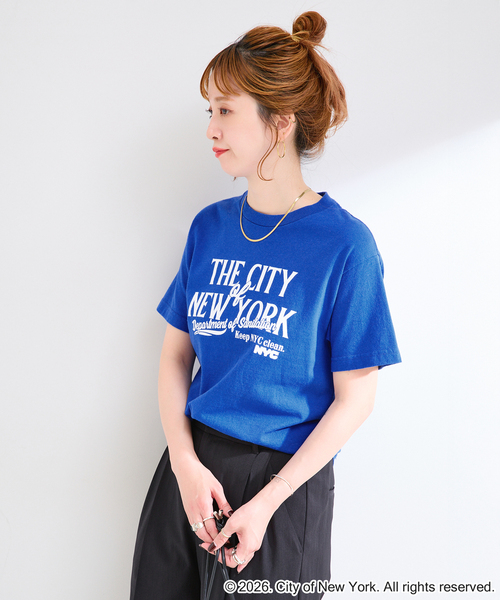 GOOD ROCK SPEED(グッドロックスピード)の「GOOD ROCK SPEED / グッドロックスピード NYC Tshirts 1(Tシャツ/カットソー・レディース・ピンク/ホワイト/チャコールグレー/ブルー・FREE)」の21枚目の写真