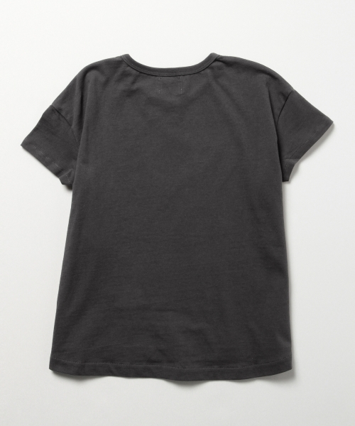 こども ビームス（コドモビームス）の「6°vocale × こども ビームス / 別注 ALOHA Tシャツ (130cm)（Tシャツ/カットソー・キッズ・チャコールグレー/レッド系その他・130）」の3枚目の写真