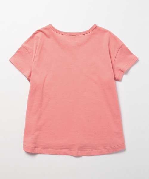 こども ビームス（コドモビームス）の「6°vocale × こども ビームス / 別注 ALOHA Tシャツ (130cm)（Tシャツ/カットソー・キッズ・チャコールグレー/レッド系その他・130）」の7枚目の写真