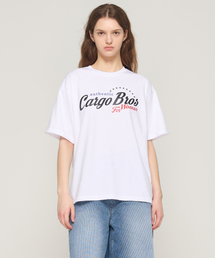 レトロロゴ半袖Tシャツ（ホワイト）