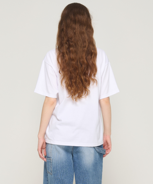CARGOBROS FOR WOMAN(カーゴブロスフォーウィメン)の「レトロロゴ半袖Tシャツ(ホワイト)(Tシャツ/カットソー・レディース・その他・2XL/MEDIUM/LARGE/SMALL/X-LARGE)」の2枚目の写真