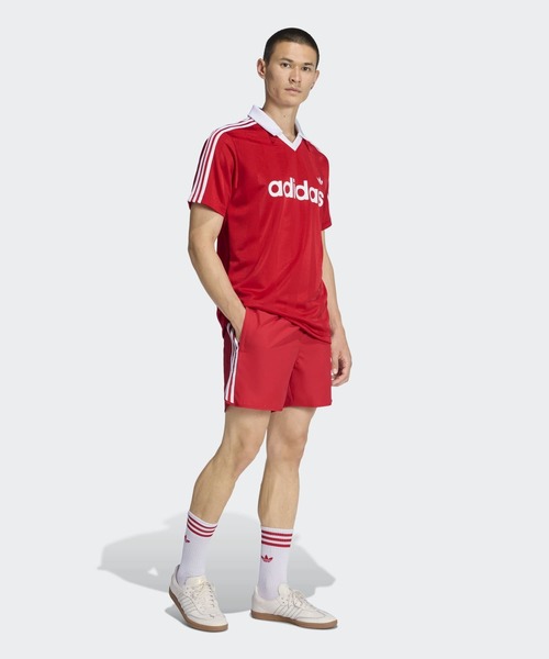 adidas(アディダス)の「アーカイブカラーエンジニアードジャージ / ジャージ / アディダスオリジナルス adidas Originals(Tシャツ/カットソー・メンズ・レッド・X-SMALL/SMALL/X-LARGE/MEDIUM/LARGE/3XL/XX-SMALL/XX-LARGE)」の8枚目の写真
