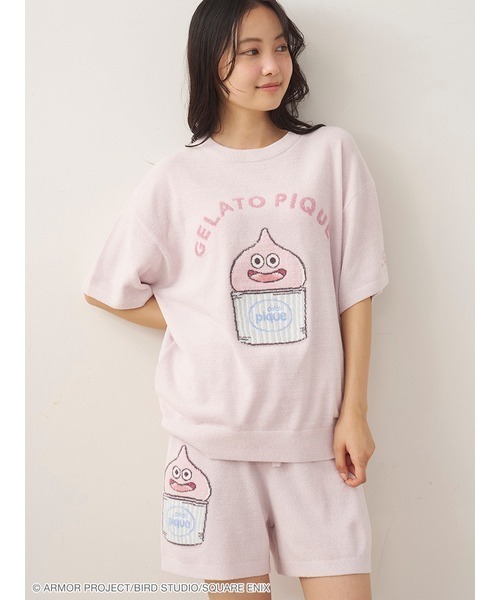 gelato pique(ジェラートピケ)の「【ドラゴンクエスト】【レディース】ジャガード半袖プルオーバー&ショートパンツセット(ルームウェア/パジャマ・レディース・ピンク/オフホワイト/ベージュ・F)」の21枚目の写真